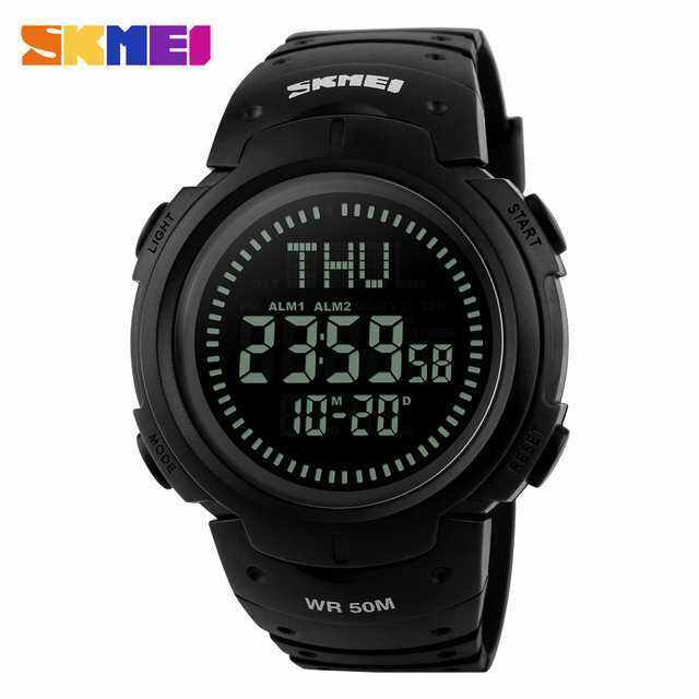 Skmei Jam Tangan Digital Pria Dg Cm Lazada Indonesia