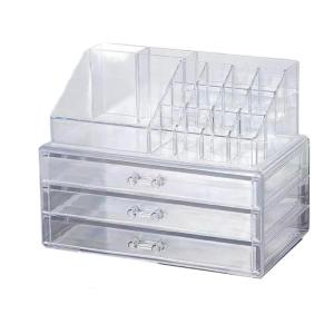 Acrylic Cosmetic and Storage Box with Multiple Drawers for Efficient Organization Women Accessories Container