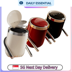 【DAILY ESSENTIAL】 12L Slanted-Opening Trash Bin with Removable Inner Bucket