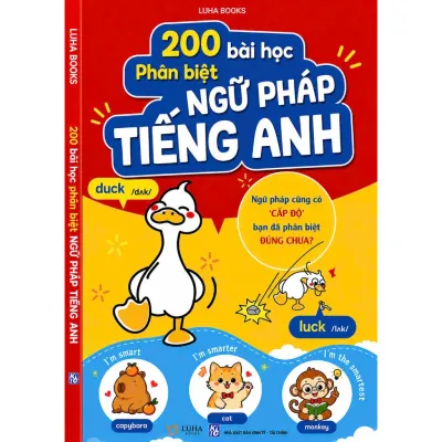 200 Bài Học Phân Biệt Ngữ Pháp Tiếng Anh ( IN MÀU )