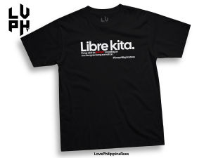 Funny Filipino Friendship Graphic Shirt | Libre Kita Bwiset Na Kaibigan Black Tee Men & Women T-Shirt