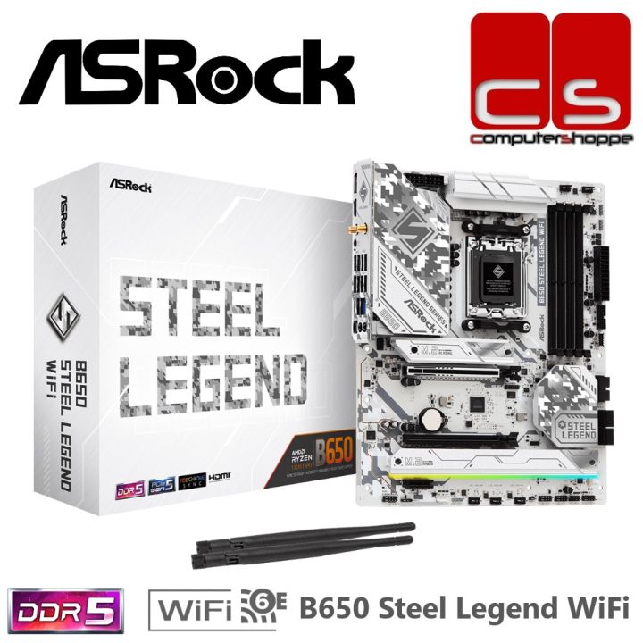 ASRock B650 Steel Legend WiFi 動作品 ASRock > B650 Steel Legend WiFi