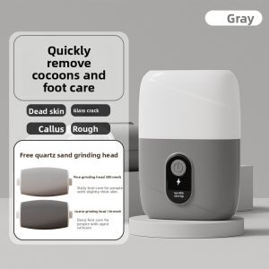 Digital display electric foot grinder rechargeable device for removing dead skin and calluses automatic foot grinding tool