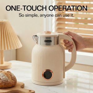 Dreepor 2.3 Liters Stainless Steel Fast Boiling Electric Kettle with Keep Warm Feature