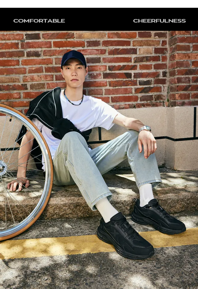 XTEP Juechen5 Men's Running Shoes Summer Shock Absorption