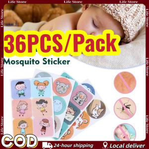 36pcs Baby Mosquito Repellent Patch Herbal Essential Oil Safe and effective  Durable pest