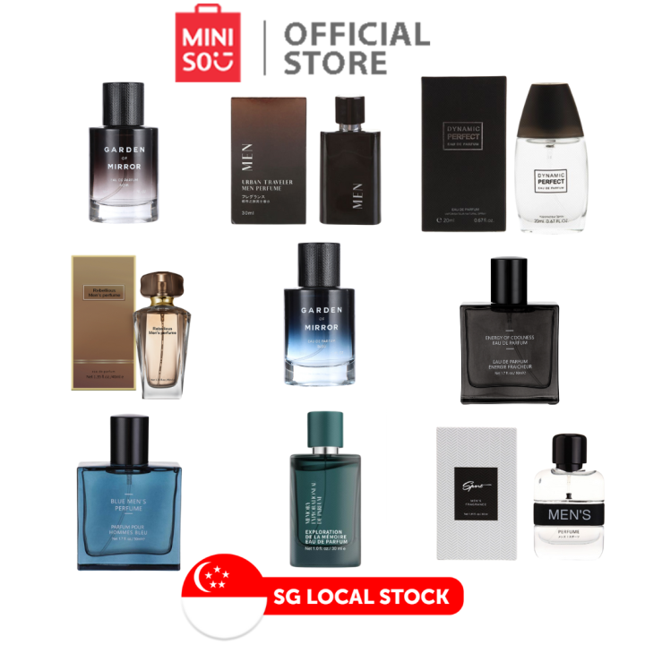 MINISO Men's Eau De Perfume EDT (Noir/Bleu/Classic energy/Memory