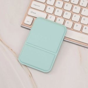 LILY&ADORA Foldable Mini Makeup Mirror Portable PU Leather Student Dormitory Desktop Standing Cosmetic