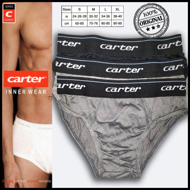 100 Original Carter Briefs 3in1 Assorted Pack Lazada PH