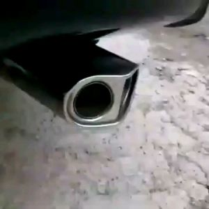 Knalpot Mobil HKS: Kaca Biru & E-Bass Bulat