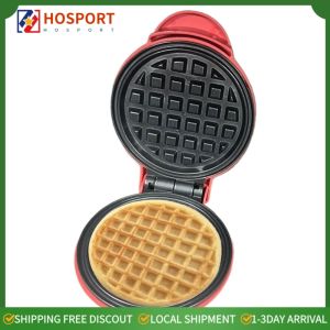 Mini Waffle Maker Nonstick Nonstick Surface Compact Quick Heat-Up Kitchen Appliance for Breakfast