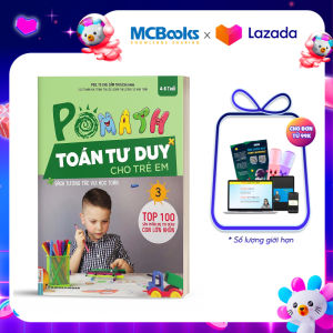 Pomath -Toán tư duy cho trẻ em tập 3 - MCBooks