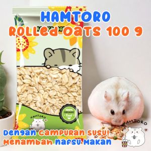 Rolled oat 100g Makanan Baby Hamster Organik