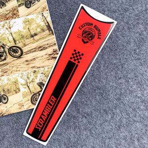 สติกเกอร์แผ่นถังน้ำมันรถมอเตอร์ไซค์3D จักรยานยนต์ตกแต่งอุปกรณ์เสริมรูปลอกสำหรับ Ducati Scrambler 800 1100cc Sixty2ร้านกาแฟนักแข่งรถ Nightshift เต็มเค้น400X Triumph