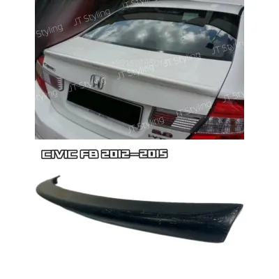 HONDA CIVIC FB 2012-2015 DUCKTAIL LIP SPOILER
