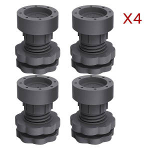 COZII ปรับระดับได้ ขารองเครื่องซักผ้า ฐานรองเครื่องซักผ้า ขารองถังซักผ้า ยางรองเพิ่มความสูง กันสั่นสะเทือน กันลื่น