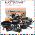 Cookware Set / Alat Masak 1 Set 13 Pcs / Panci Masak Set / 13 Pcs. 
