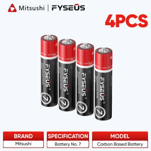 Mitsushi x fyseus 40pcs AA/AAA 1.5V Carbon-Zinc Battery for Toys Remote Controls and Alarm Clocks