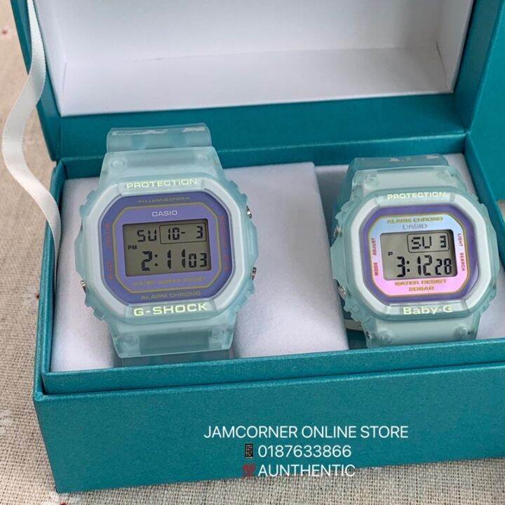 COUPLE SET READY STOCK 100 ORIGINAL CASIO SLV 21B 2 G SHOCK AND BABY G LIMITED EDITION DIGITAL SET Lazada