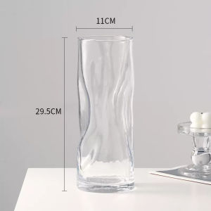 European Style Creative Glass Vase Sunflower Rose Daisy Bedroom Entrance Hall Home Decoration Flower Hydroponic Container