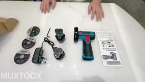 【Fast Delivery⚡】Mini Angle Grinder  Cordless Angle GrinderMini Grinding Machine Power Tool Rechargeable mesin gerinda  Cutter Grinding polish metal Machine