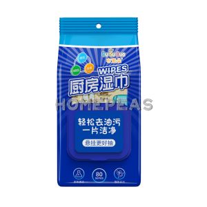Homepeas® Thickened Titchen Wipes Household Cleaning Wipes for Removing oil & dirt Disposable Dedicated Cleaning Wet Wipes