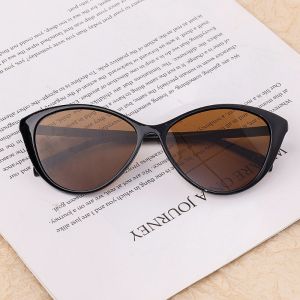 Retro Style Polarized Square Lens Cat Eye Sunglasses for Women Girls