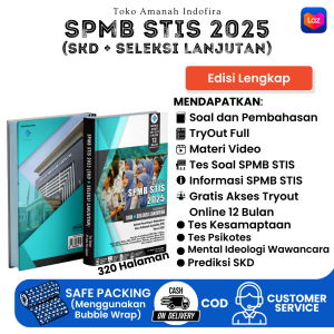 Buku Terbaru SPMB STIS [SKD + SELEKSI LANJUTAN] (Edisi Lengkap + Gratis Akses Online) Sesuai Dengan Kisi" Terbaru STIS