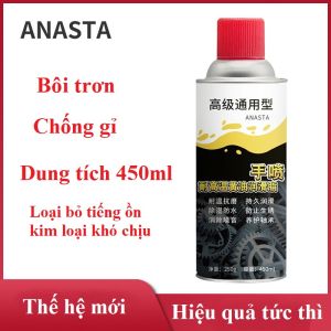 Mỡ Bôi Trơn Chống Gỉ Dạn Chai Xịt ANASTA 450ml công nghê Đức 🔰Phụ Kiện Thuận Lợi🔰