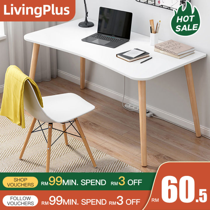 Modern Study Desk Writing Table Computer Desktop Laptop Table for ...