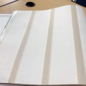 Wallpaper Dinding Garis Ukir Soft Elegant