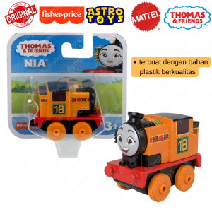 Thomas and Friends Push Along Metal and Plastic Engine Trackmaster from Fisher Price Original / Mainan Anak Diecast Kereta Api Tomas