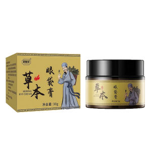 Herbal Eye Bag Cream Lighten Eye Fine Lines Herbal Anti Wrinkle Eye Cream Anti-Edema Puffiness Dark Circle Remover