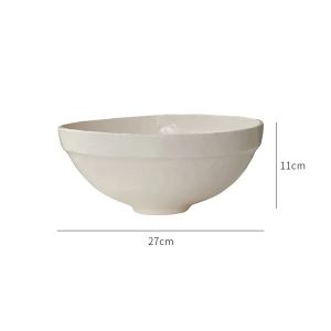 xpkQ Ceramic Flower Bowl Fruit Plate Village Flower Pot Ornament Flower Utensils Centerpiece for Tabletopcounter for Party Wedding P9M4Y