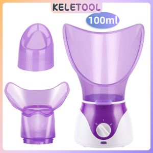 Face steamer professional steam inhaler facial sauna spa facial blackhead removal pores expander skin Home Skin Care Tool