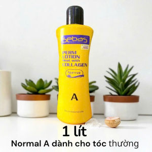 Kem uốn nóng sebas 1000ML dành cho tóc TRUNG BÌNH uốn rút nhanh