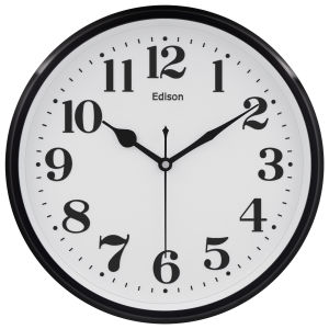 Jam Dinding Edison Sweep ES EQ 319 T31 Timbul Diameter 310mm 31cm