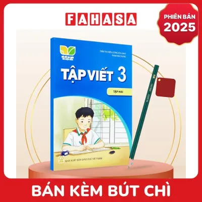 Sách Giáo Khoa Tập Viết 3 - Tập 2 (Kết Nối) (Phiên Bản 2025) - Kèm Bút Chì