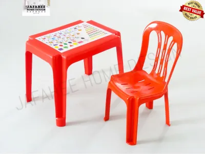 JFH CHILDREN PLASTIC TABLE CHAIR SET / Kids Study Table Chair Set / Meja Kerusi Plastik Belajar Kanak-Kanak