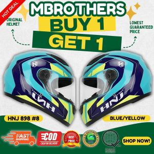 BUY 1 TAKE 1 (HNJ A4-008 F / 898) FULL FACE HELMET SINGLE VISOR FOR MEN AND WOMEN
