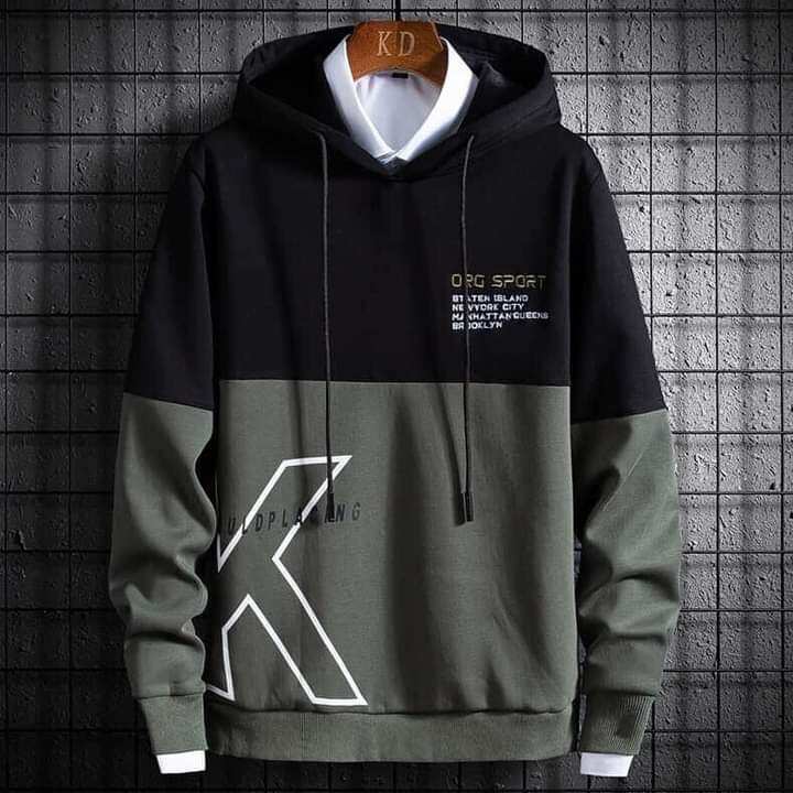 Two color clearance hoodie