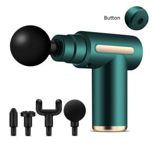 Electric Mini Massage Gun Muscle Body Massager Back Neck Tissue Stimulator Percussion Acid Relief Pain