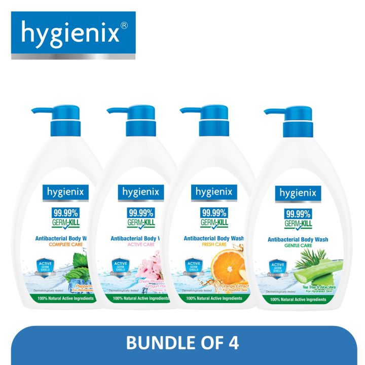 HYGIENIX Anti-Bacterial Body Wash 950g X4 | Lazada Singapore