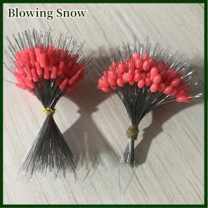 Blowing 300pcs Float Rubber Stopper Fishing Bobber Stopper Float Cylindrical Space Bean