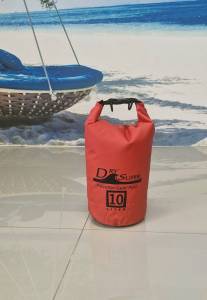 DrySuper กระเป๋ากันน้ำขนาด 10ลิตร (สายสะพาย 2เส้น)