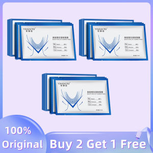 Ready stock original 3d mask v shape face lifting slimming belt double chin remove massage face collagen anti wrinkle face mask skincare5pcs/box提拉瘦臉面膜v臉神器