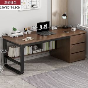 Desk computer table desktop simple home student writing table with drawer bedroom writing table office storage table电脑桌