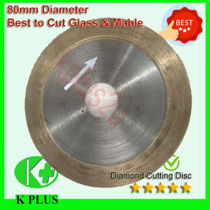 80mm Diamond glass cutting disc Best potong kaca diamond plate cutting glass diamond hard cut disc 玻璃钻石切割片 glass saw