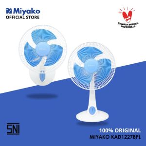 Miyako Kipas Angin Dinding / Berdiri 2 in 1 - 12 inch - KAD1227 - FREE ONGKIR Jabodetabek