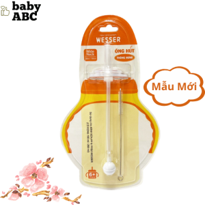 Ống Hút Thay Thế Bình Wesser Cổ Rộng và Một Số Bình Sữa Cổ Rộng Thông Dụng Khác Cùng Loại